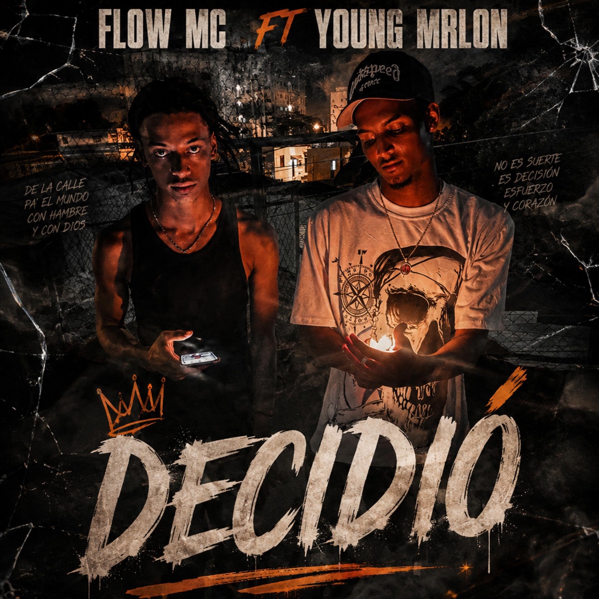 Decidio (feat. Flow Mc) - Single by YOUNG MARLON album cover