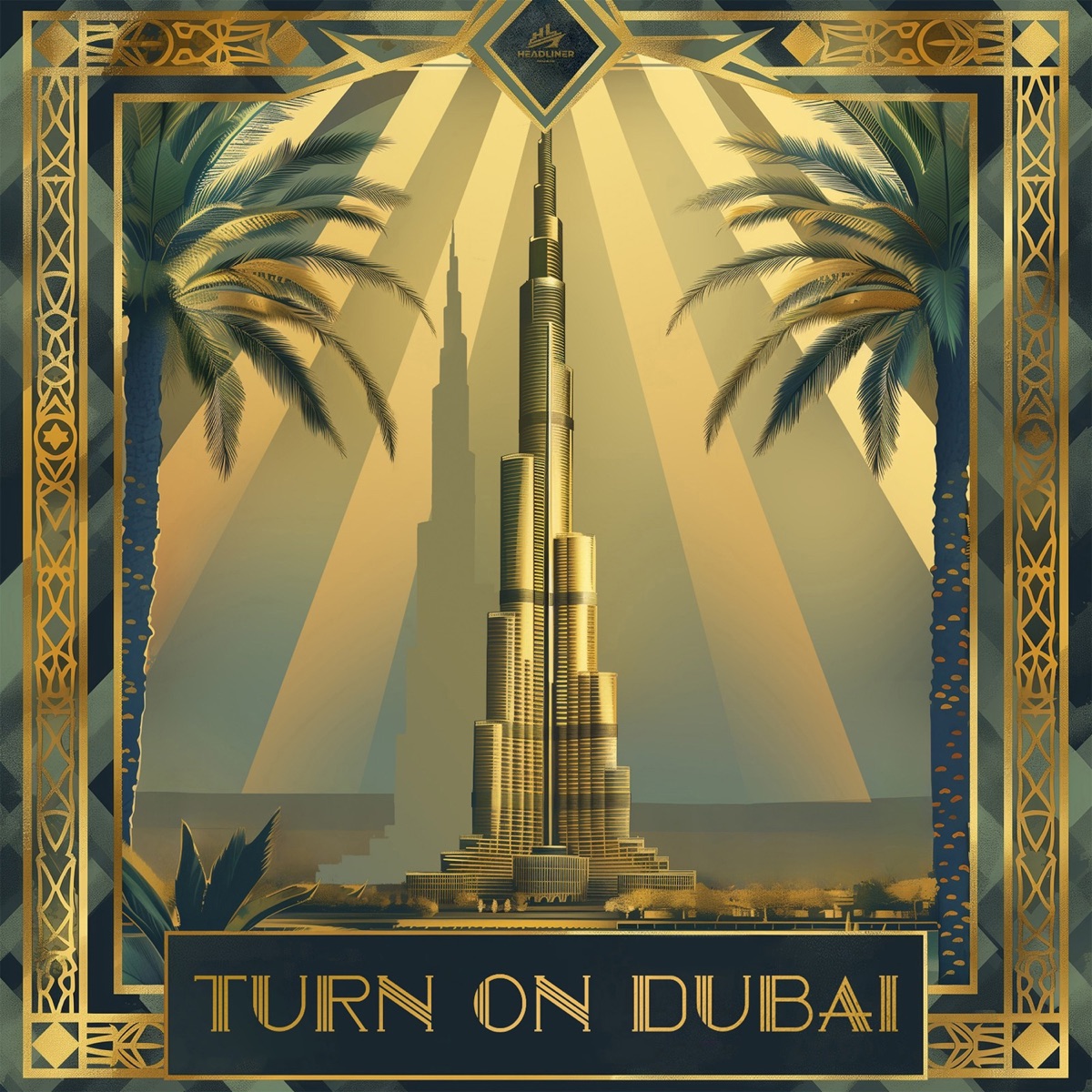 TURN ON DUBAI - Single by SERGEI BOSSA, SEGAKIM & ASTRXNXM album cover
