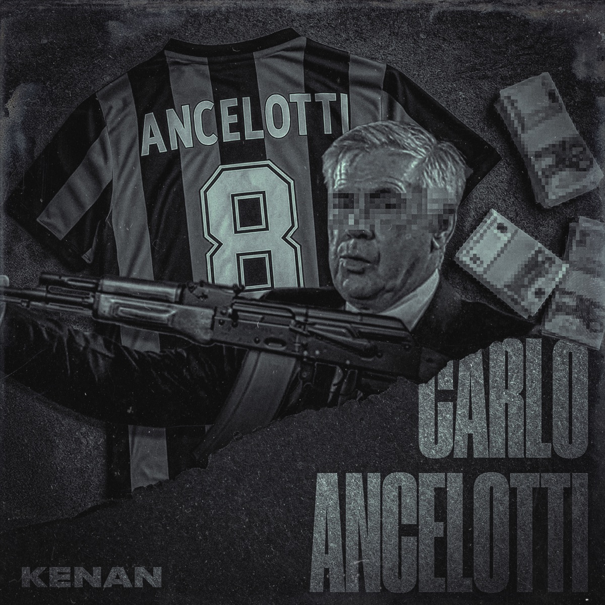 CARLO ANCELOTTI - Single by Kenan album cover