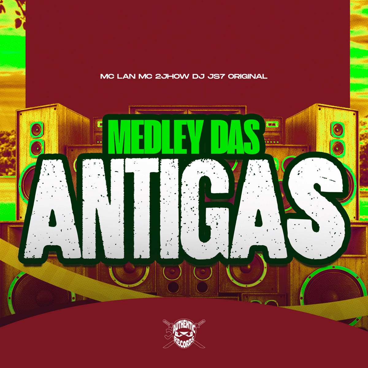 Medley das Antigas - Single by MC Lan & MC 2jhow album cover