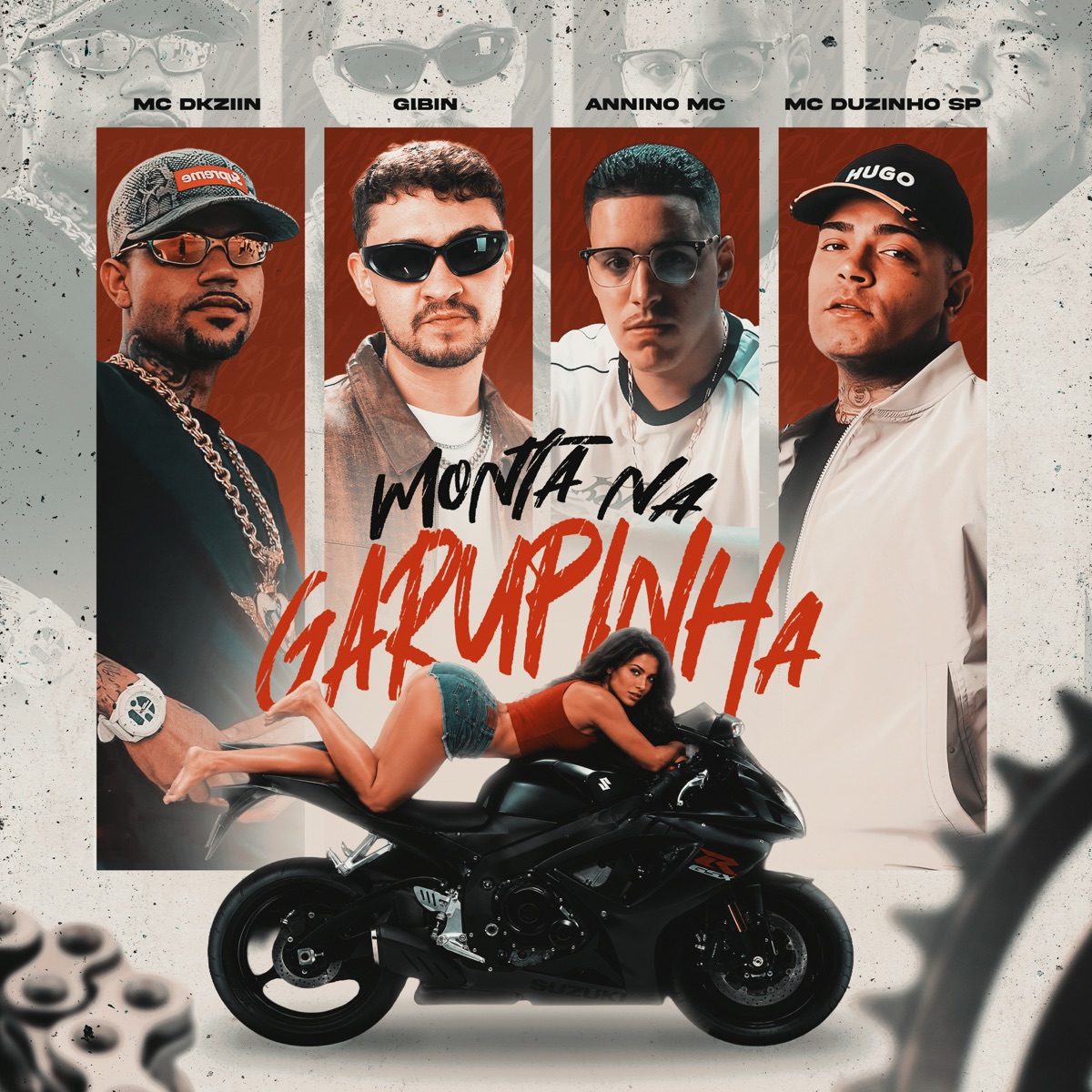Monta na Garupinha - Single by Gibin, MC Annino, Mc Duzinho SP & Mc Dkziin album cover