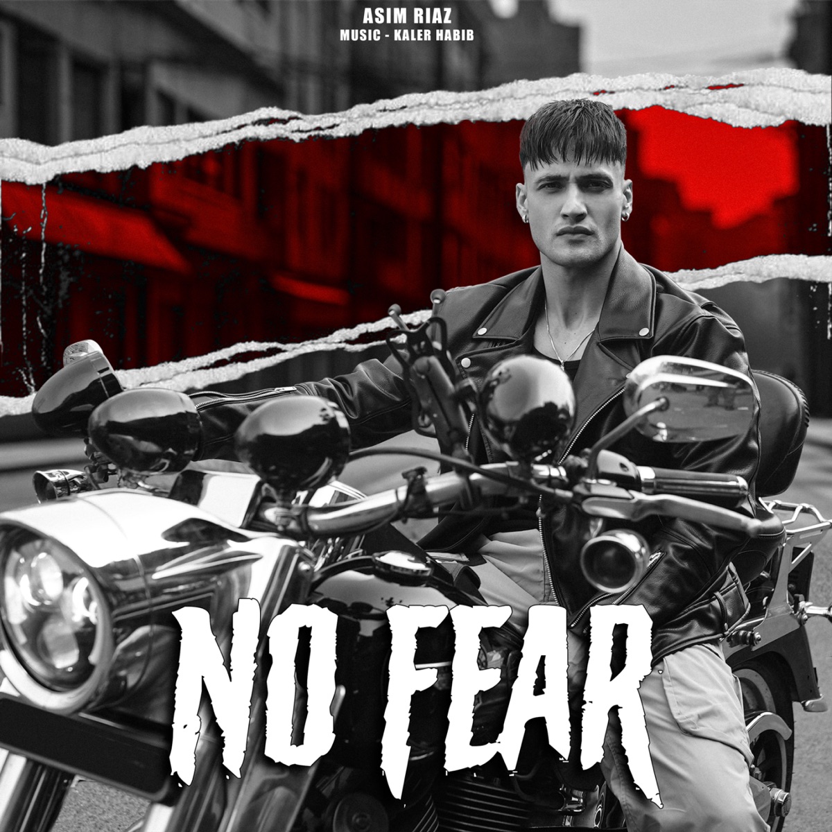 NO FEAR - Single by Asim Riaz album cover