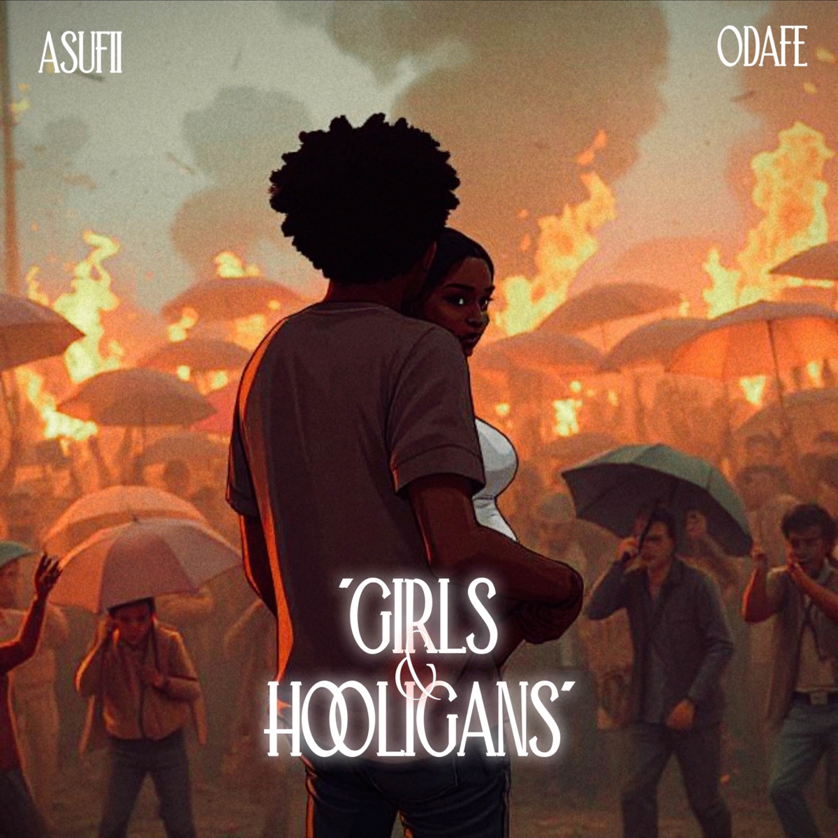 Girls & Hooligans (feat. ODAFE) - Single by Asufii album cover