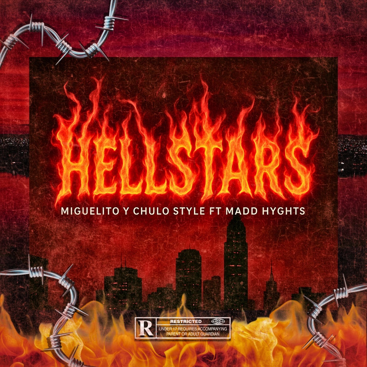 Hellstars (feat. Madd Hyghts) - Single by Miguelito & Chulo Style album cover