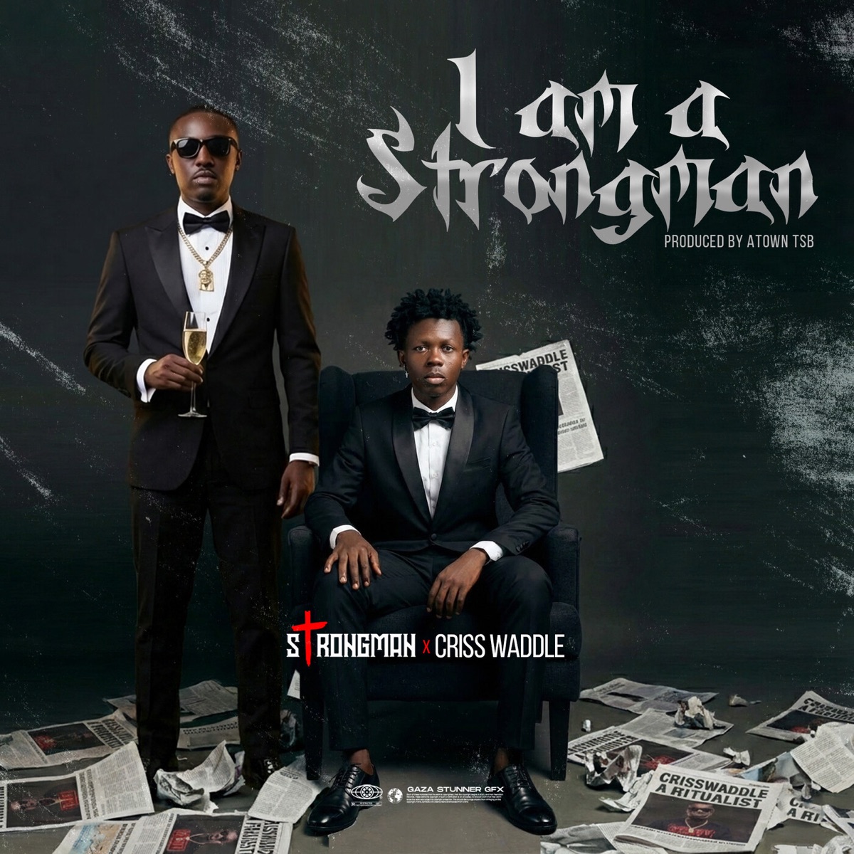 I Am A Strongman - Single by Strongman & Criss Waddle album cover