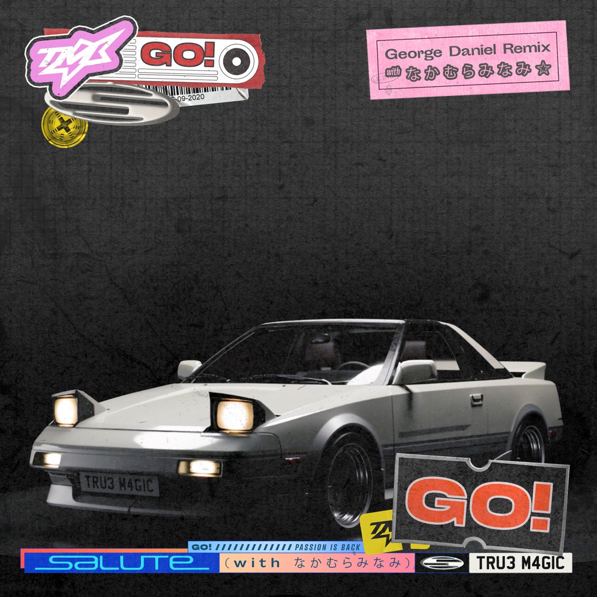 go! (George Daniel Remixes) - Single by salute & Nakamura Minami album cover