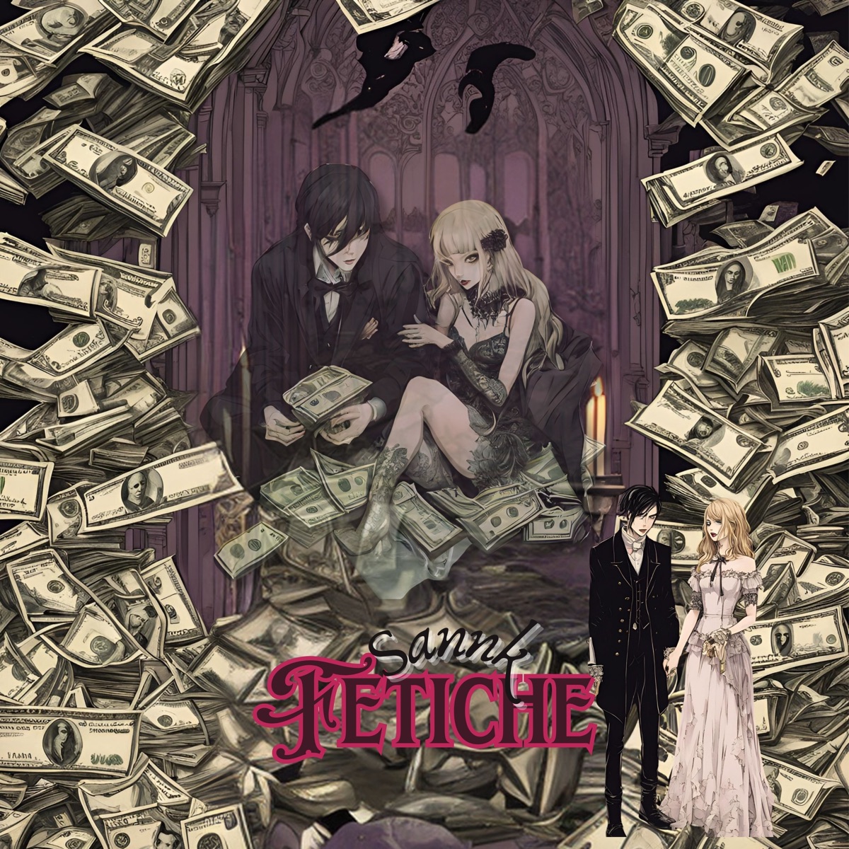 Fetiche - Single by Sannk & TXURK album cover