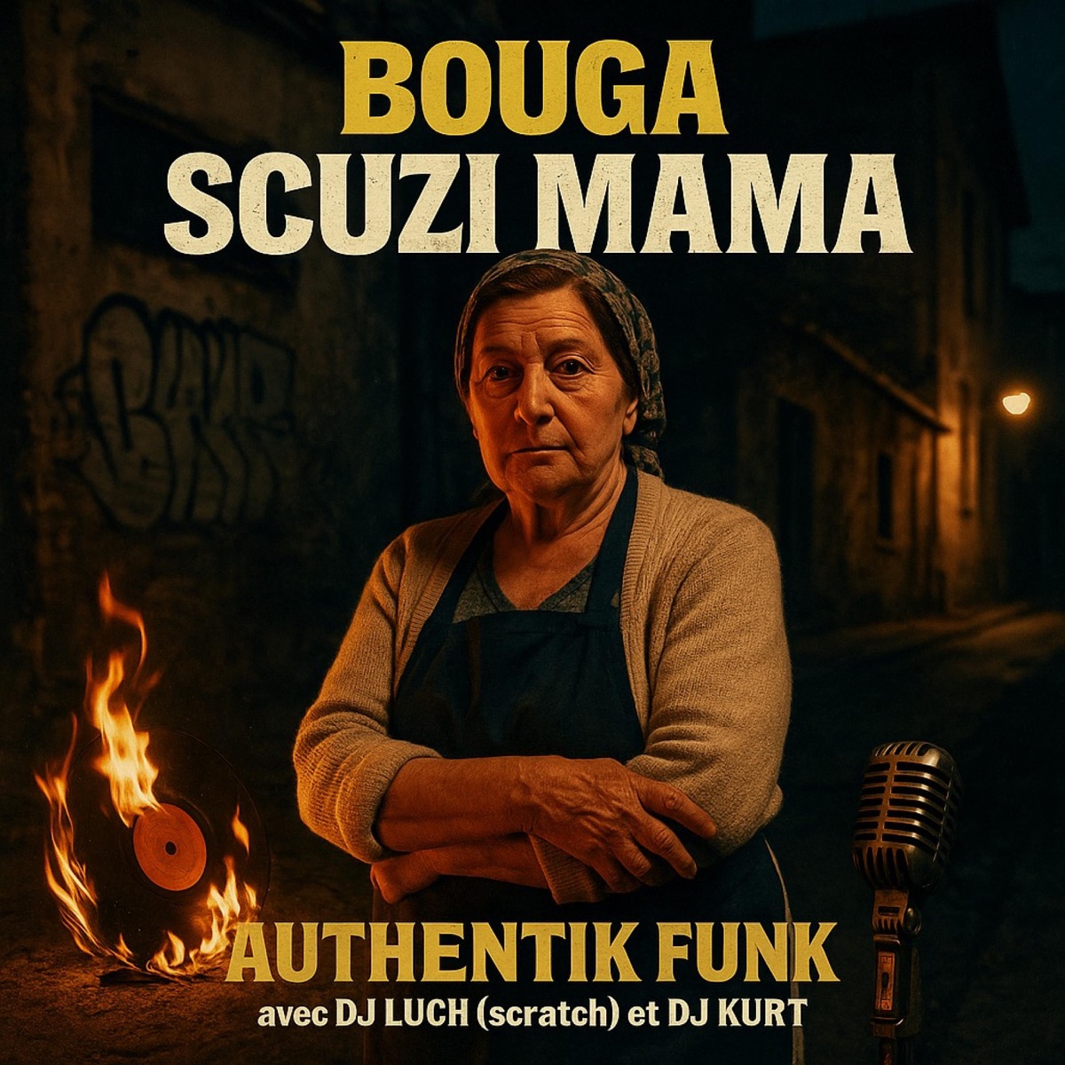 Scuzi Mama (AUTHENTIK FUNK) (feat. BOUGA & DJ LUCH (SCRATCH)) - Single by DJ Luch & DJ Kurt album cover