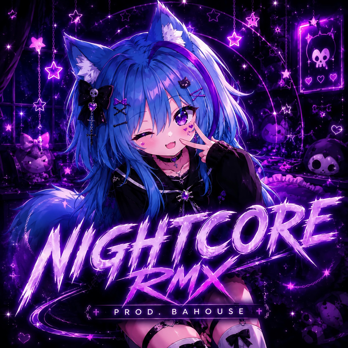 BLA BLA (NIGHTCORE RMX PROD.BAHOUSE) - Single by Prod.BaHouse & PRODUCTIONS BAHOUSE album cover