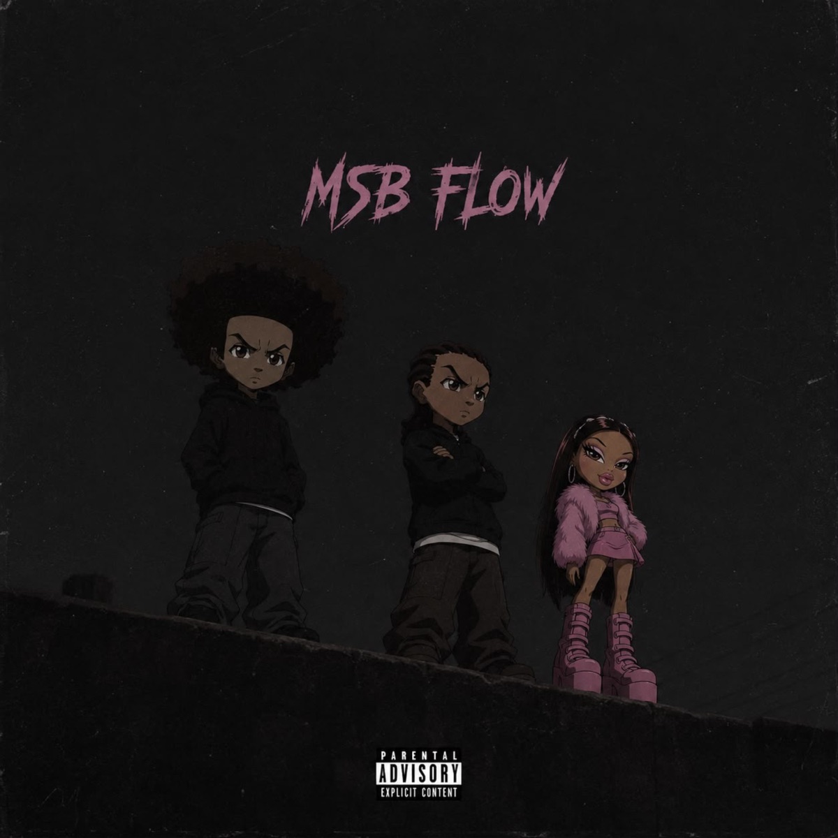 Msb Flow - Single by Sbuu, Mu$aa & Blue K album cover