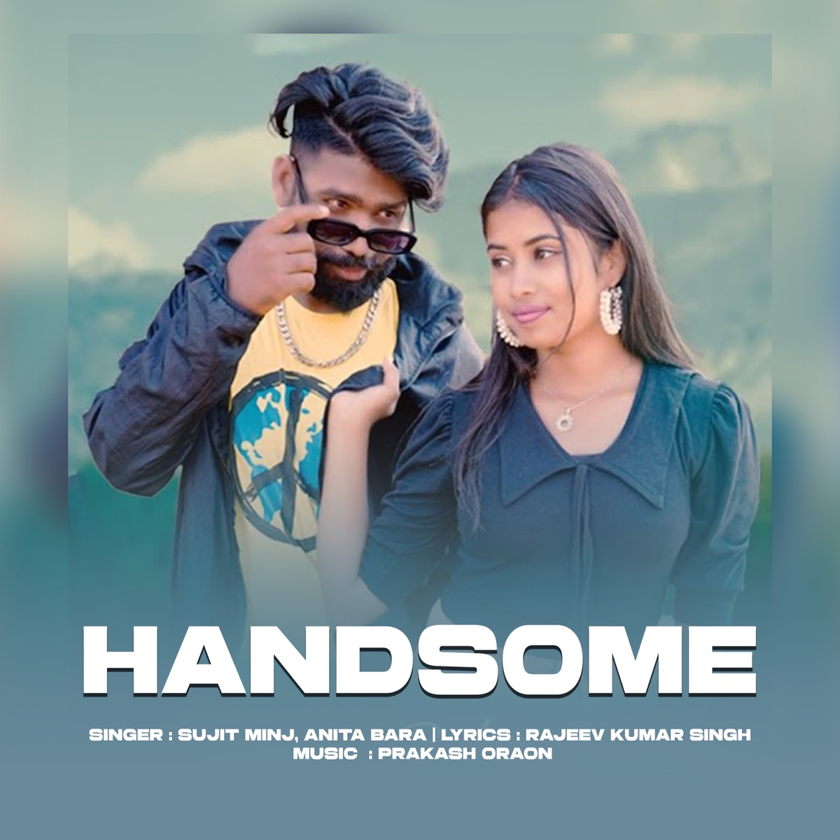 HANDSOME - Single by Sujit Minj & Anita Bara album cover