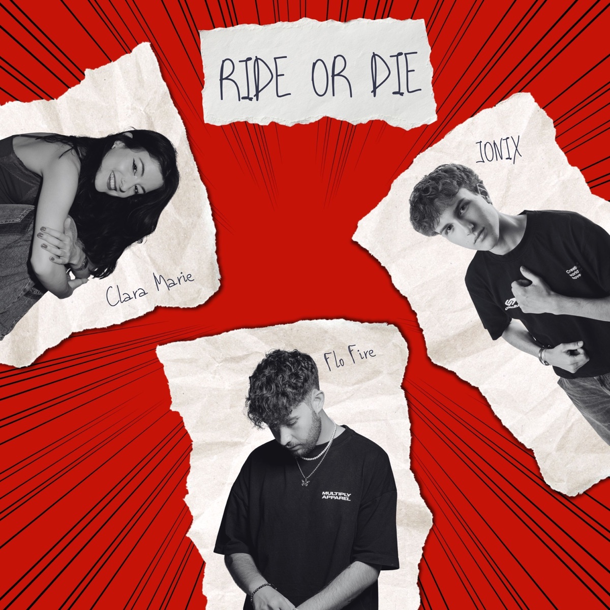 Ride or Die - Single by Flo Fire, JONIX & Clara Marie album cover