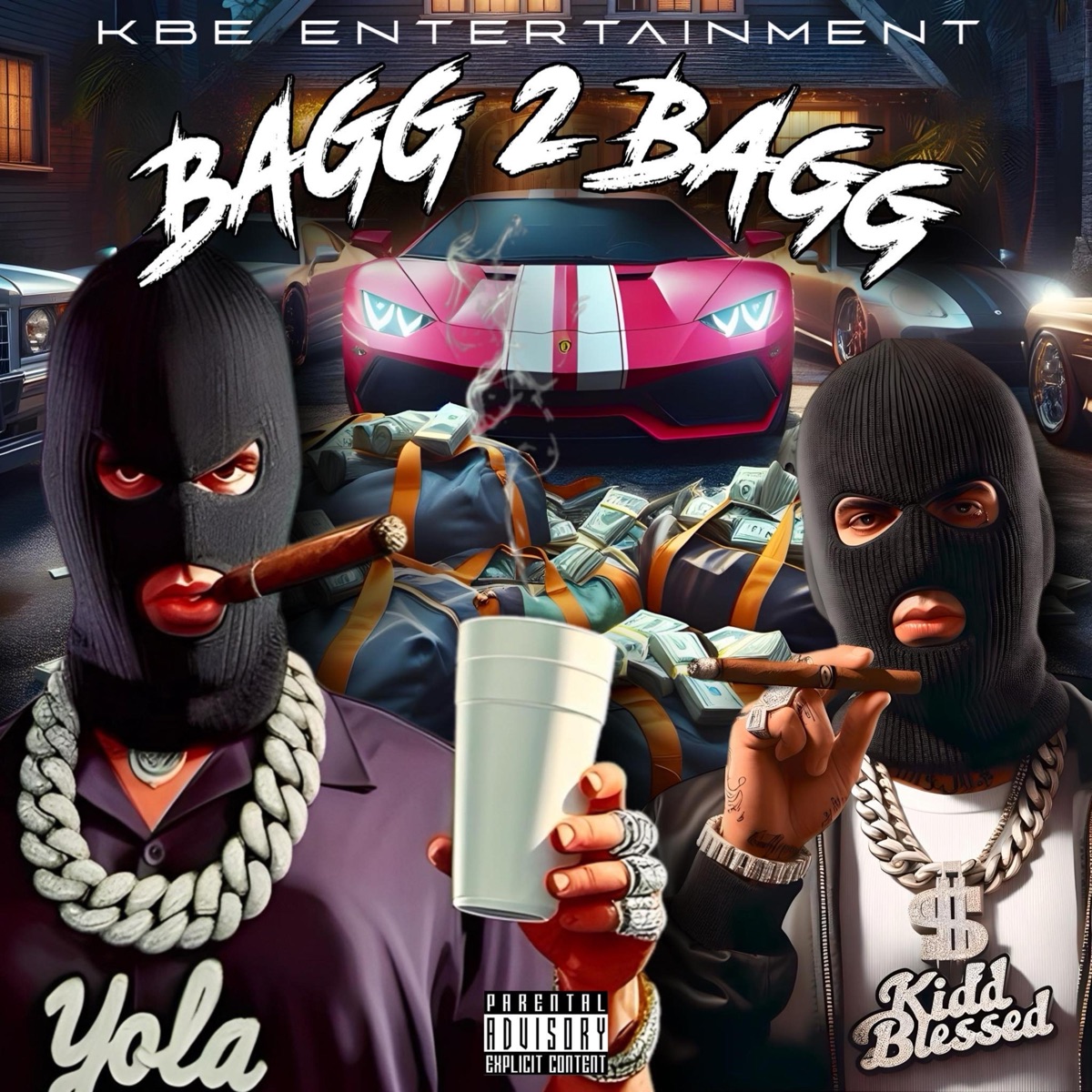 Bagg 2 Bagg - Single (feat. Yola Montana) - Single by Kidd Blessed album cover