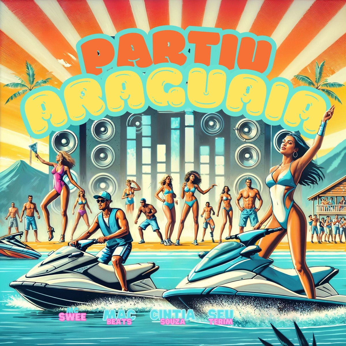 Partiu Araguaia (feat. Mc Swee) - Single by MAC BEATS, Cintia Souza & Seu Terim album cover