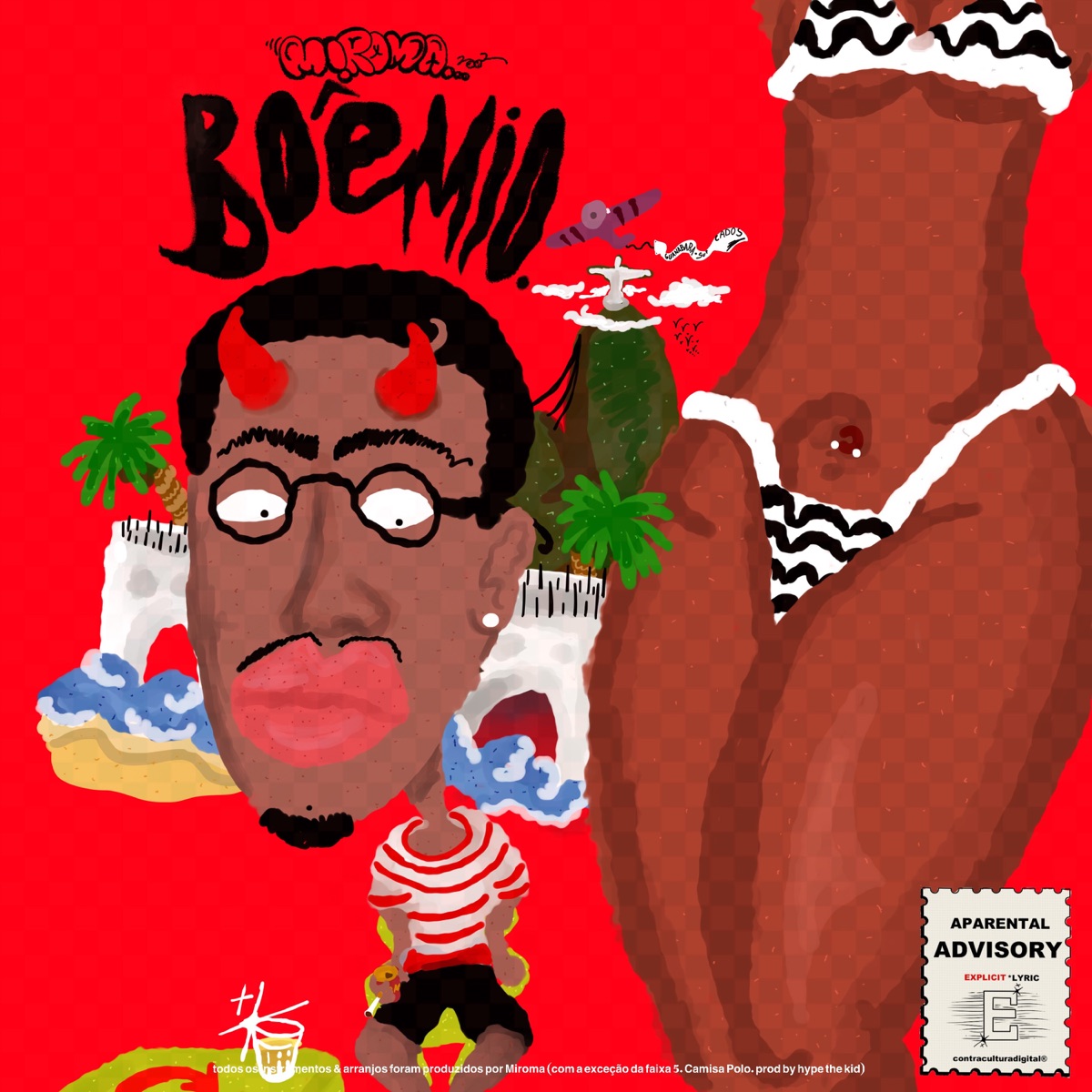 BOÊMIO - EP by Miroma album cover