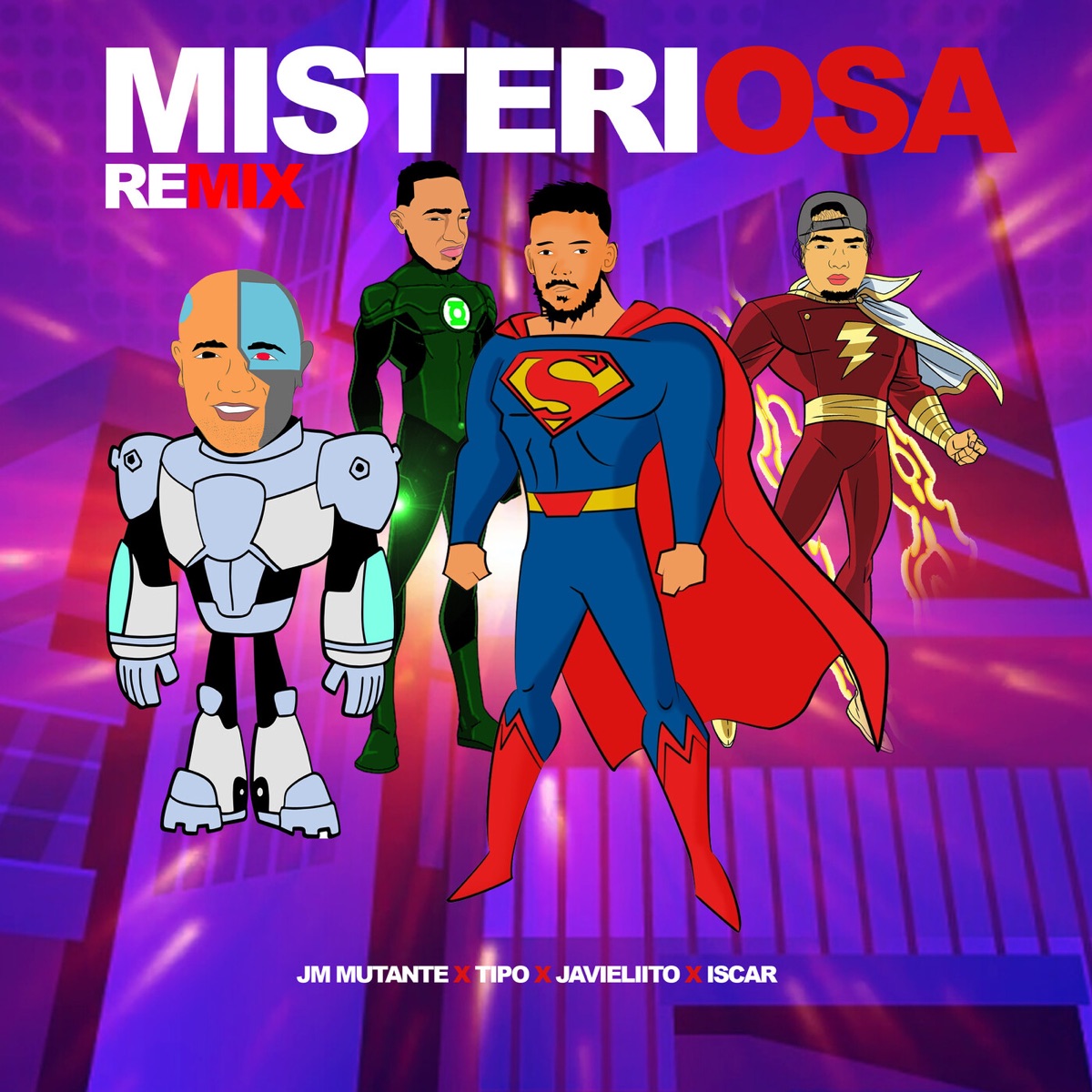 Misteriosa (Remix) - Single by Tipo, Javieliito, Jm Mutante & Iscar album cover