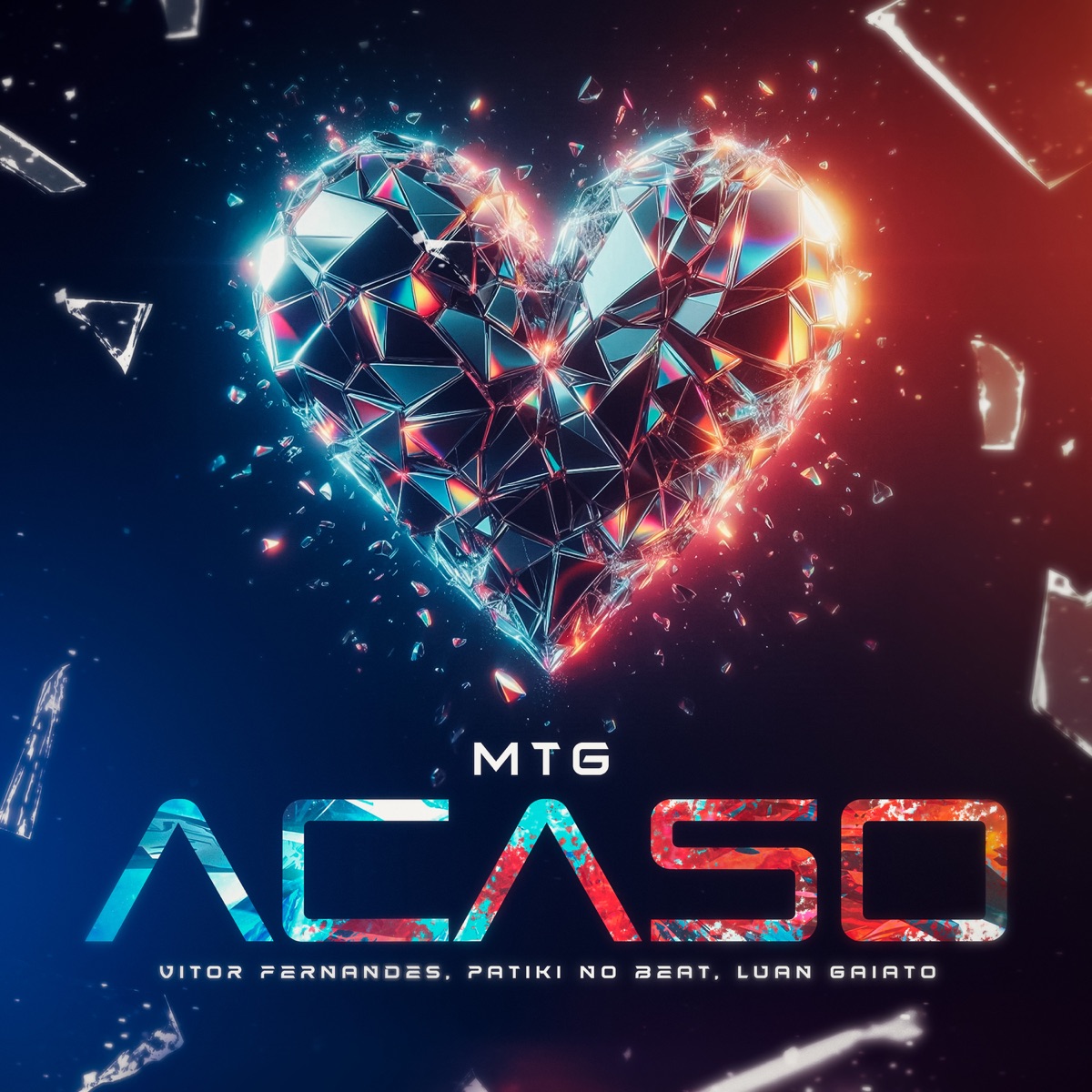 Mtg Acaso - Single by PATIKI NO BEAT, Vitor Fernandes & Luan Gaiato album cover