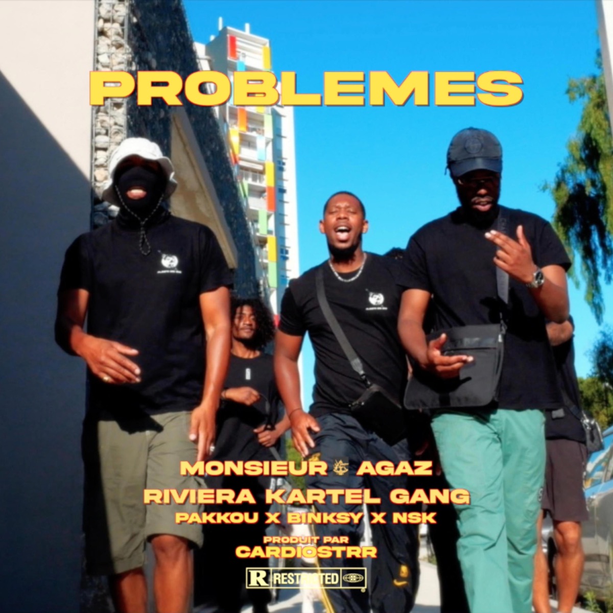 PROBLEMES (feat. RIVIERA KARTEL GANG) - Single by Mr AGAZ album cover