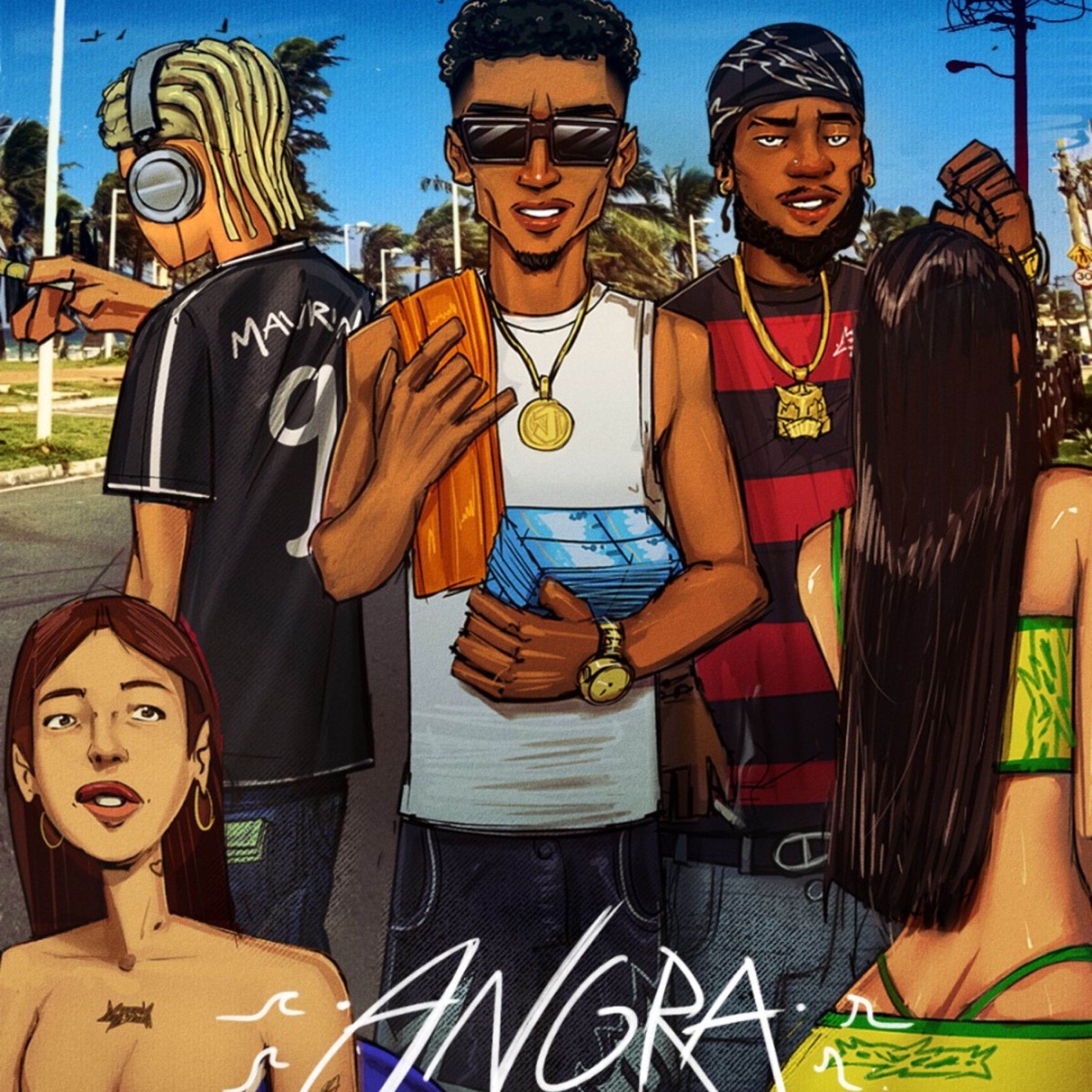 ANGRA - Single by Jtave Mc, Maurin & Pkalha album cover