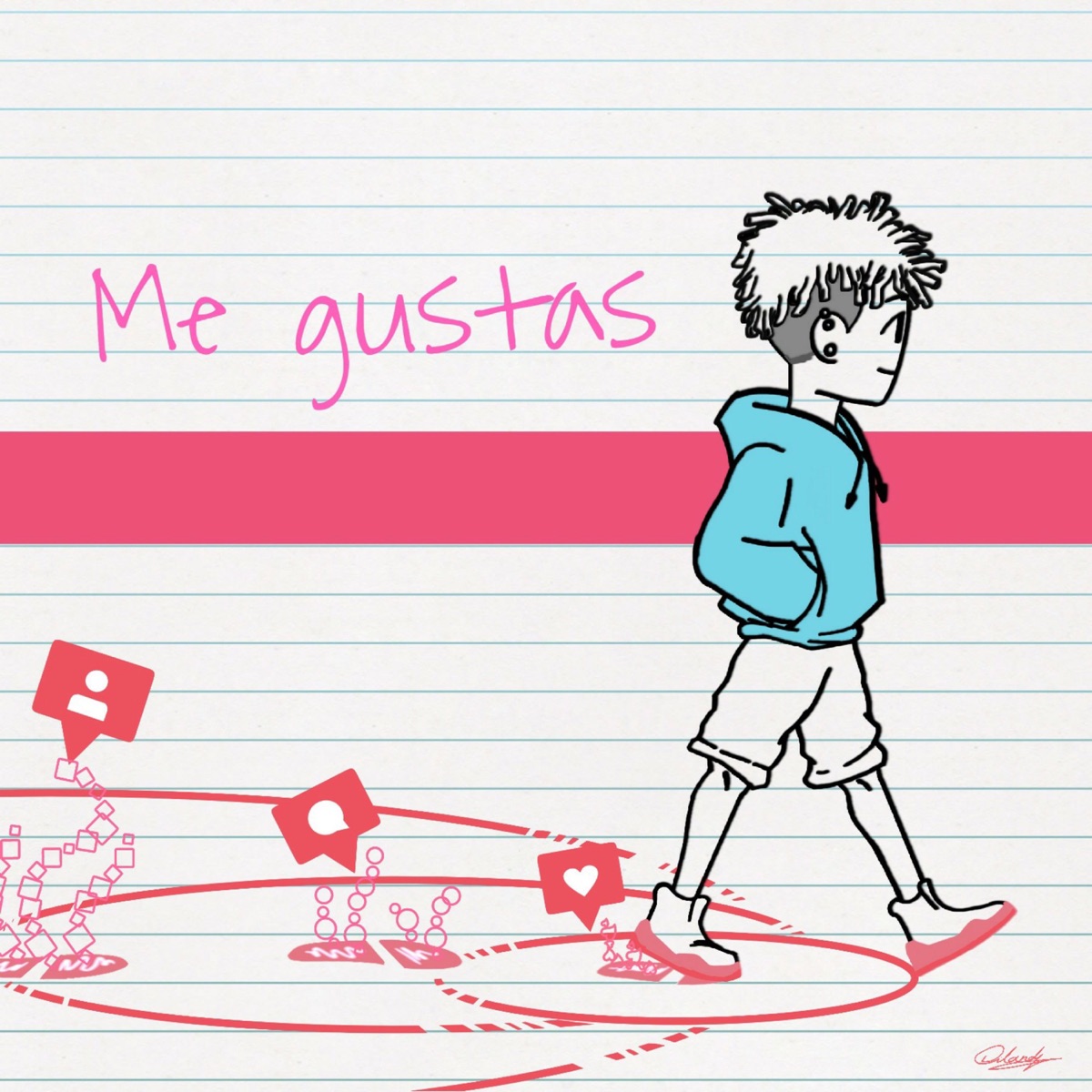 ME GUSTAS - Single by El LD album cover