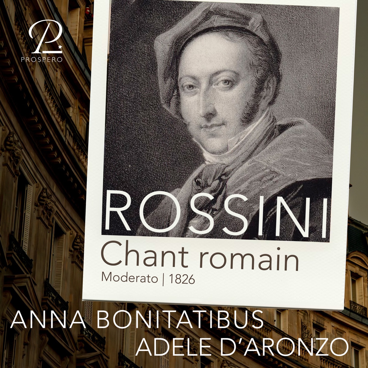 Rossini: Chant romain (Moderato) - Single by Anna Bonitatibus & Adele D'Aronzo album cover