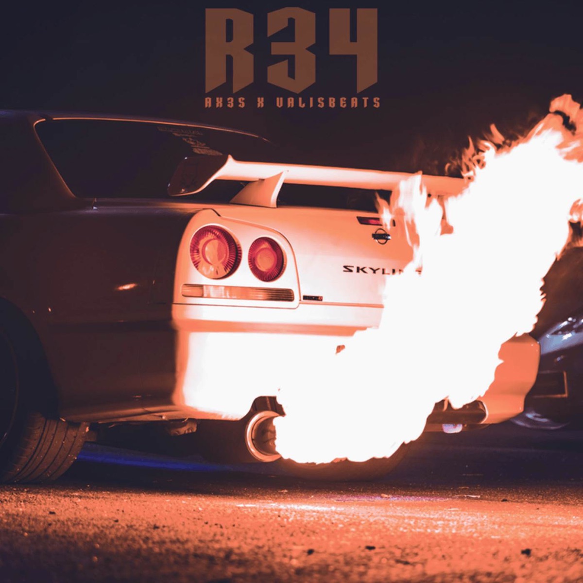 R34 - Single by Ax3s & Valisbeats album cover