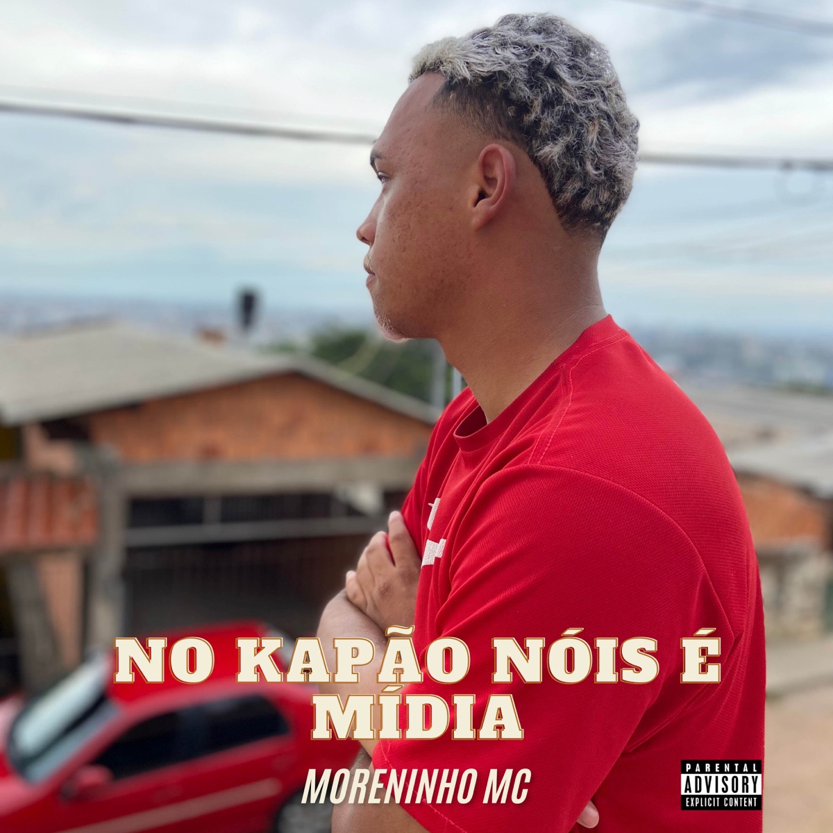 No Kapão nois é Mídia - Single by moreninho mc album cover