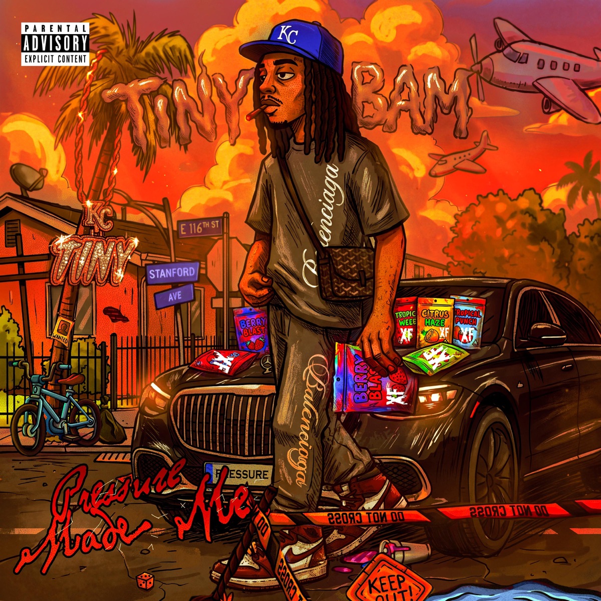 Pressure Made Me - EP by Tinybam album cover