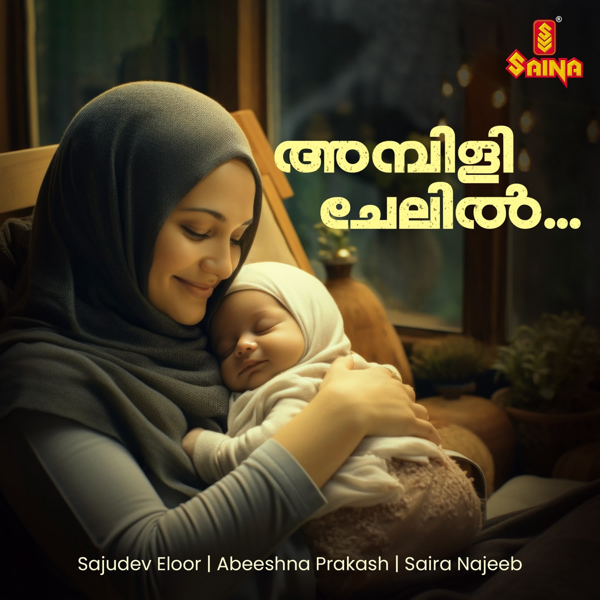 Ambili Chelil - Single by Sajudev (Eloor), Abeeshna Prakash & Saira Najeeb album cover