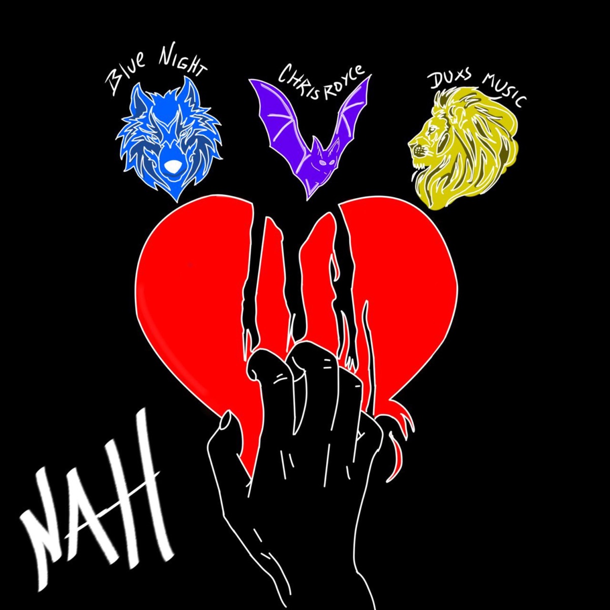 Nah - Single by Chris Royce & Blue Night album cover