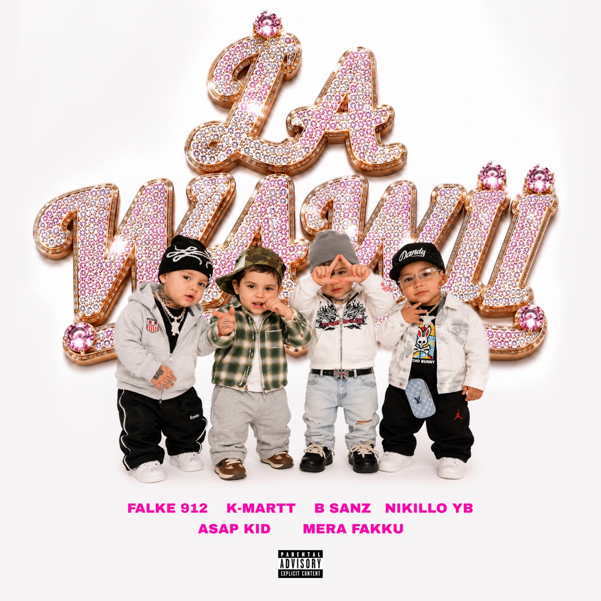 LA WAWII (feat. Asap Kid, Nikillo Yb & MERA FAKKU) - Single by B Sanz, Falke 912 & K- Martt album cover