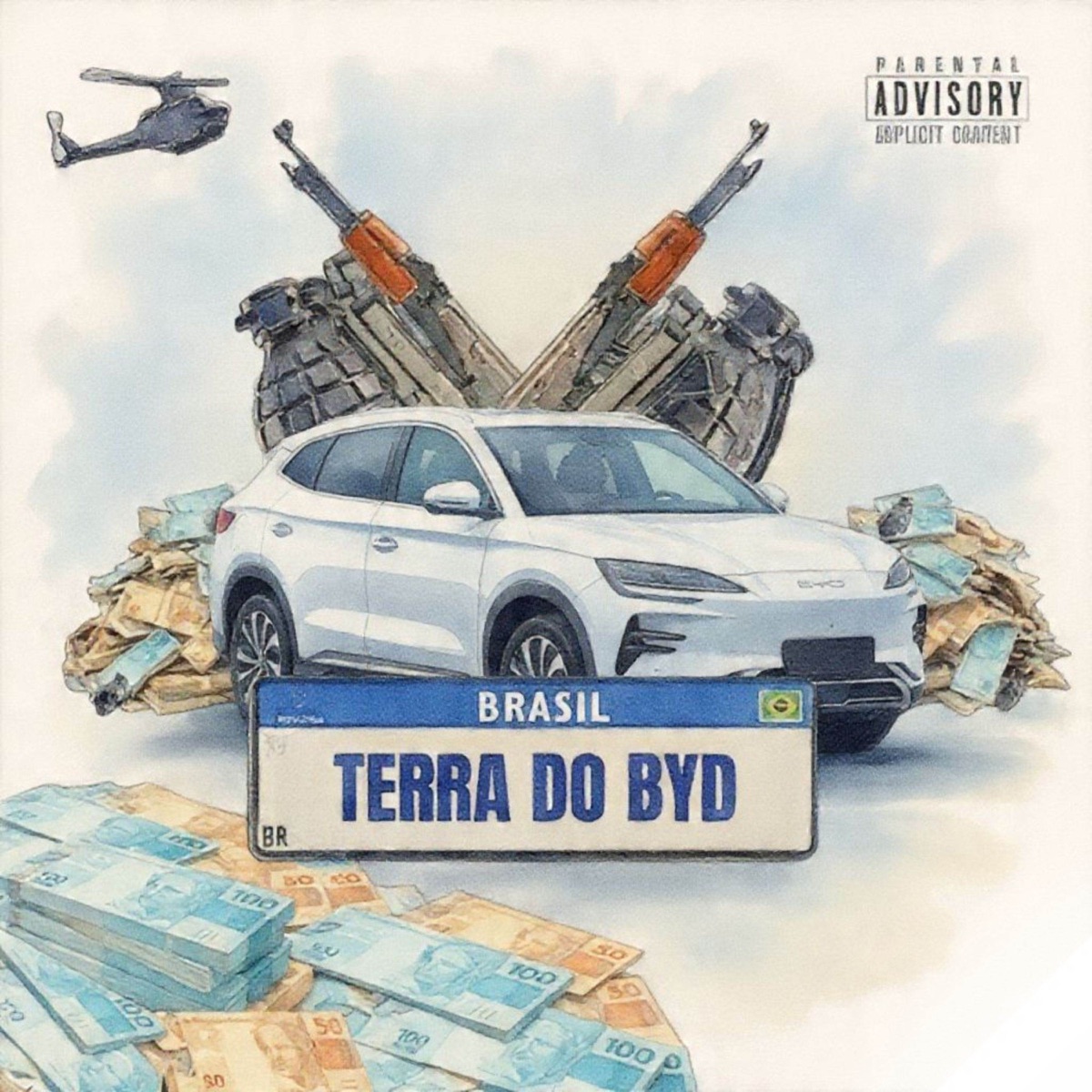 TERRA DO BYD - Single by QGR, Gaza, Rtrem & Eo Ppt album cover