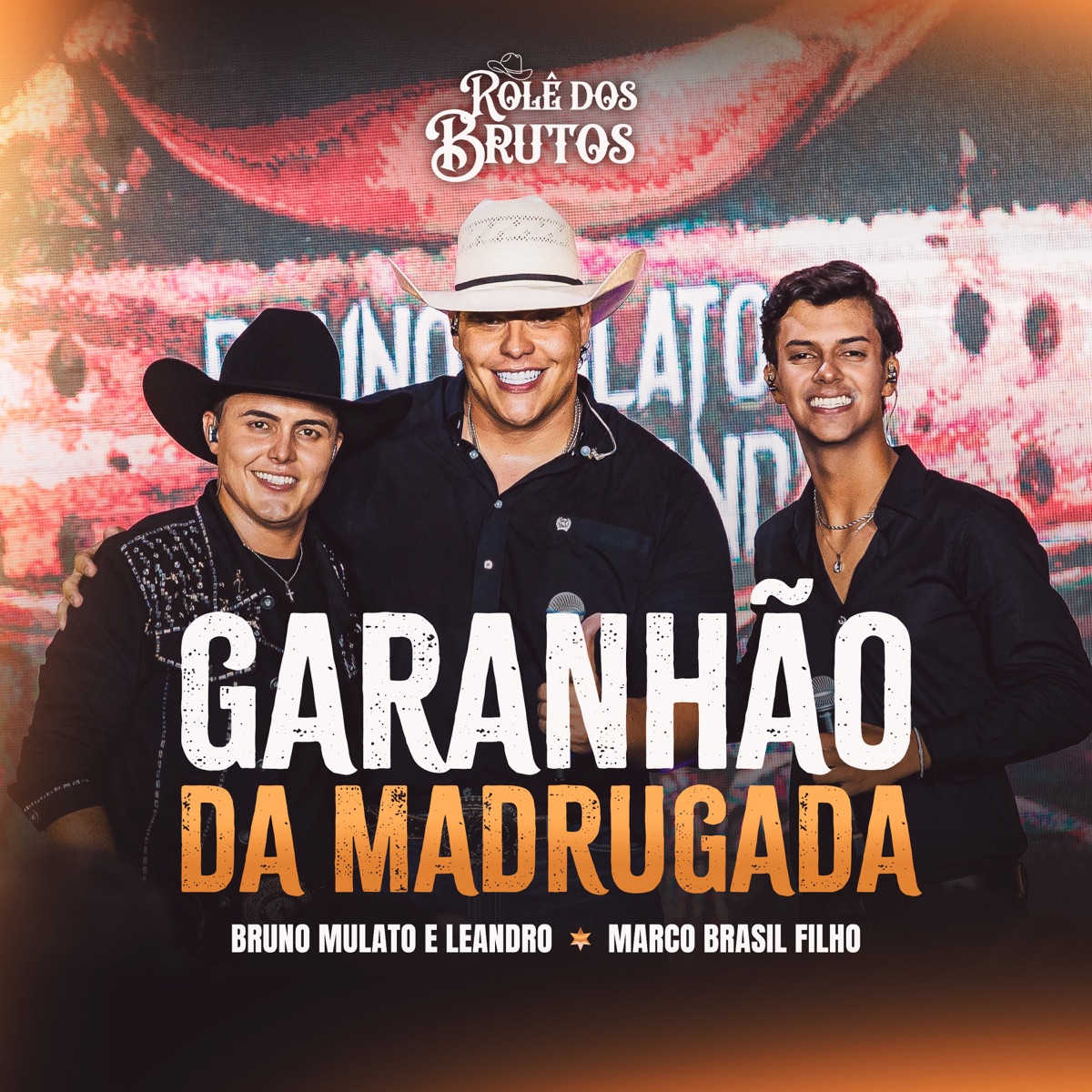Garanhão da Madrugada (Rolê dos Brutos) [Ao Vivo] - Single by Bruno Mulato e Leandro & Marco Brasil Filho album cover