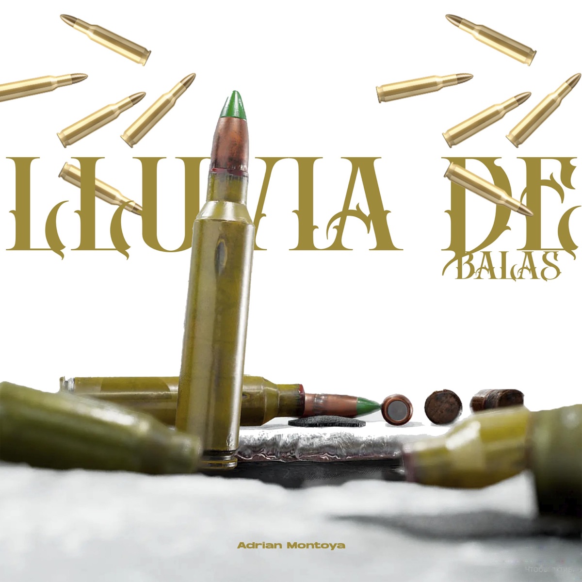 Lluvia de Balas - Single by Adrian Montoya album cover