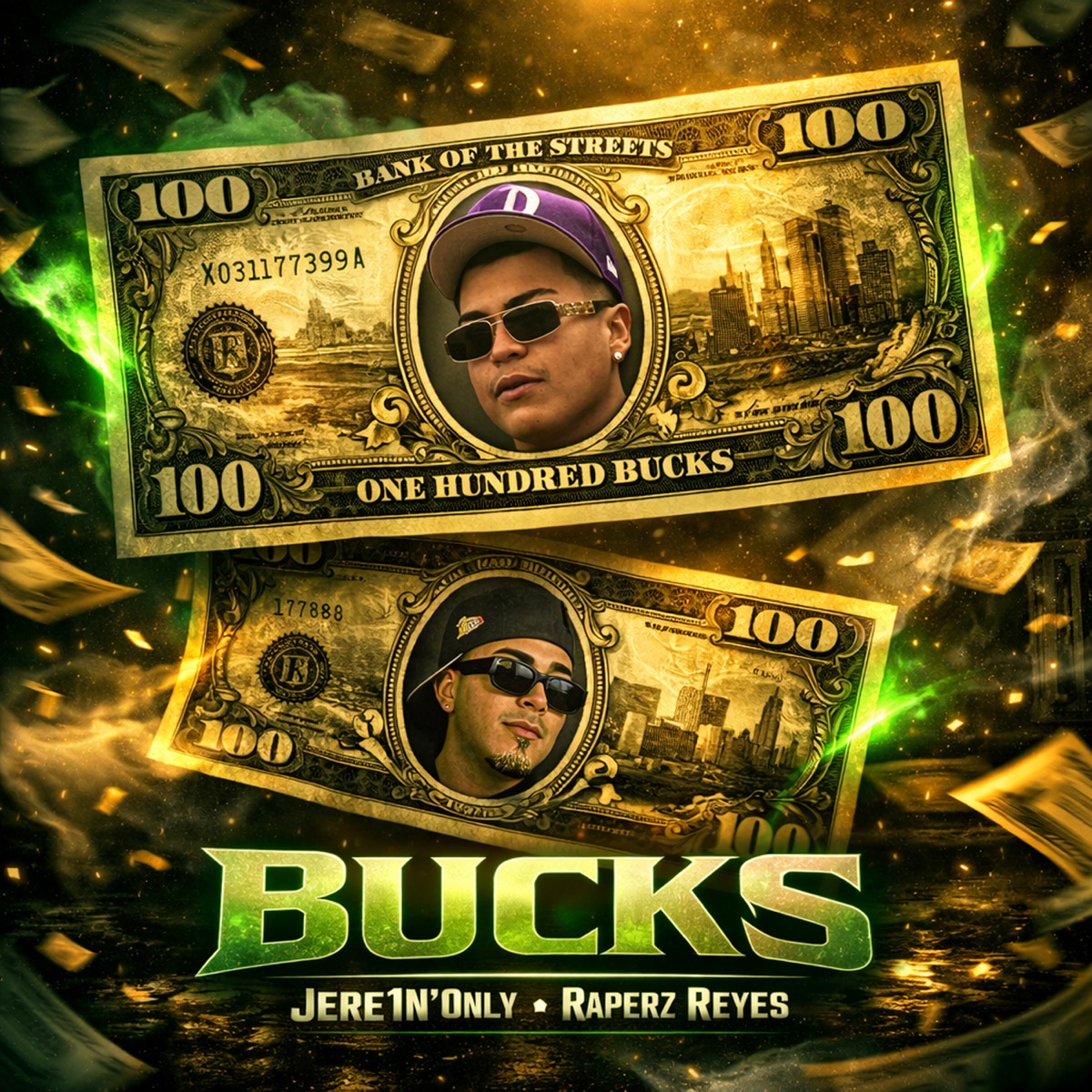 BUCKS (feat. Raperz Reyes) - Single by Jere1'NOnly album cover
