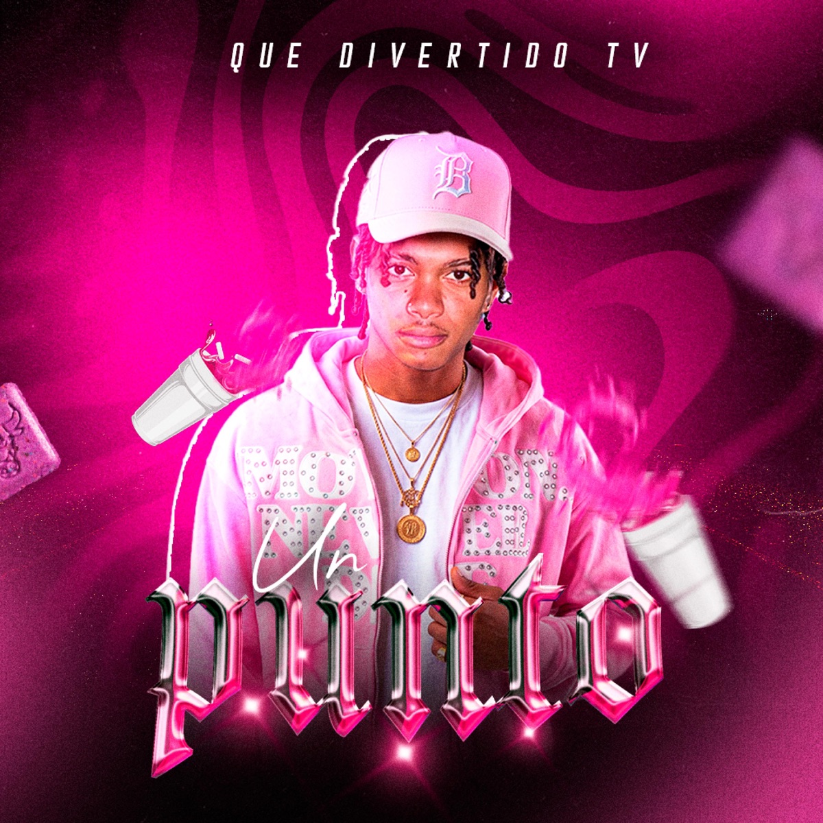 UN PUNTO (feat. Pinky 92) - Single by Que Divertido Tv Music album cover