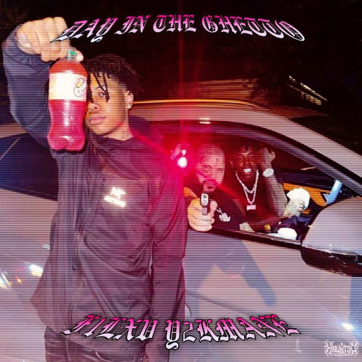 DAY IN THE GHETTO - Single by F1LXV & Y2KMANE album cover