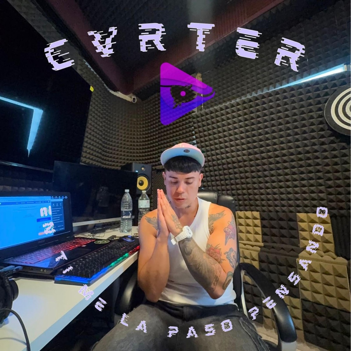 EN TI ME LA PASO PENSANDO - Single by CVRTER album cover