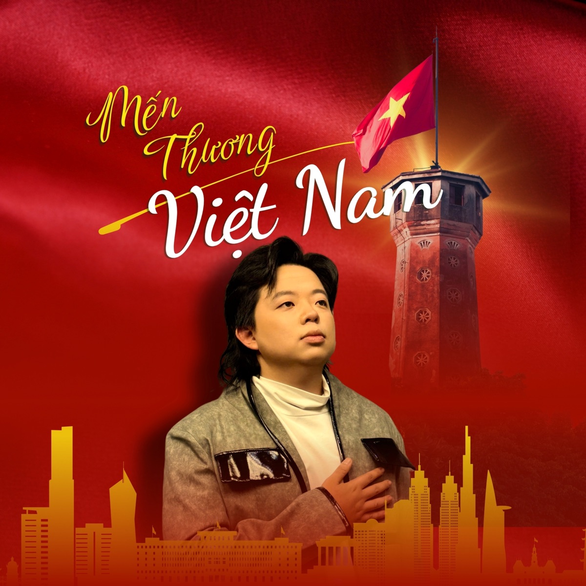 Mến Thương VIỆT NAM (feat. Bảo Kun, Henry Vig Nguyen, Thanh Thanh, Melyd K, Tùng Way & Phương Nu) - Single by Chí Tâm album cover
