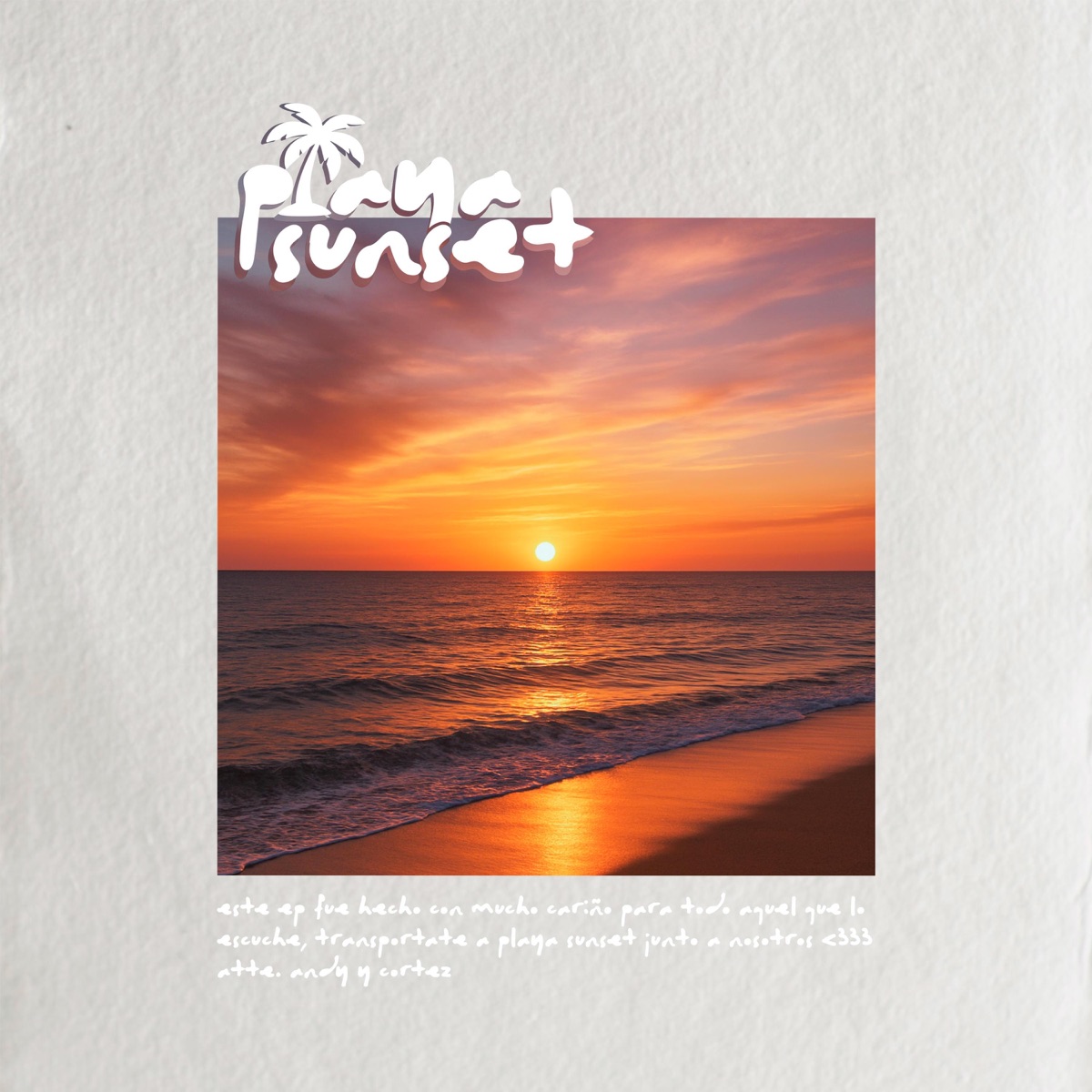 Playa Sunset by Andy Garser album cover