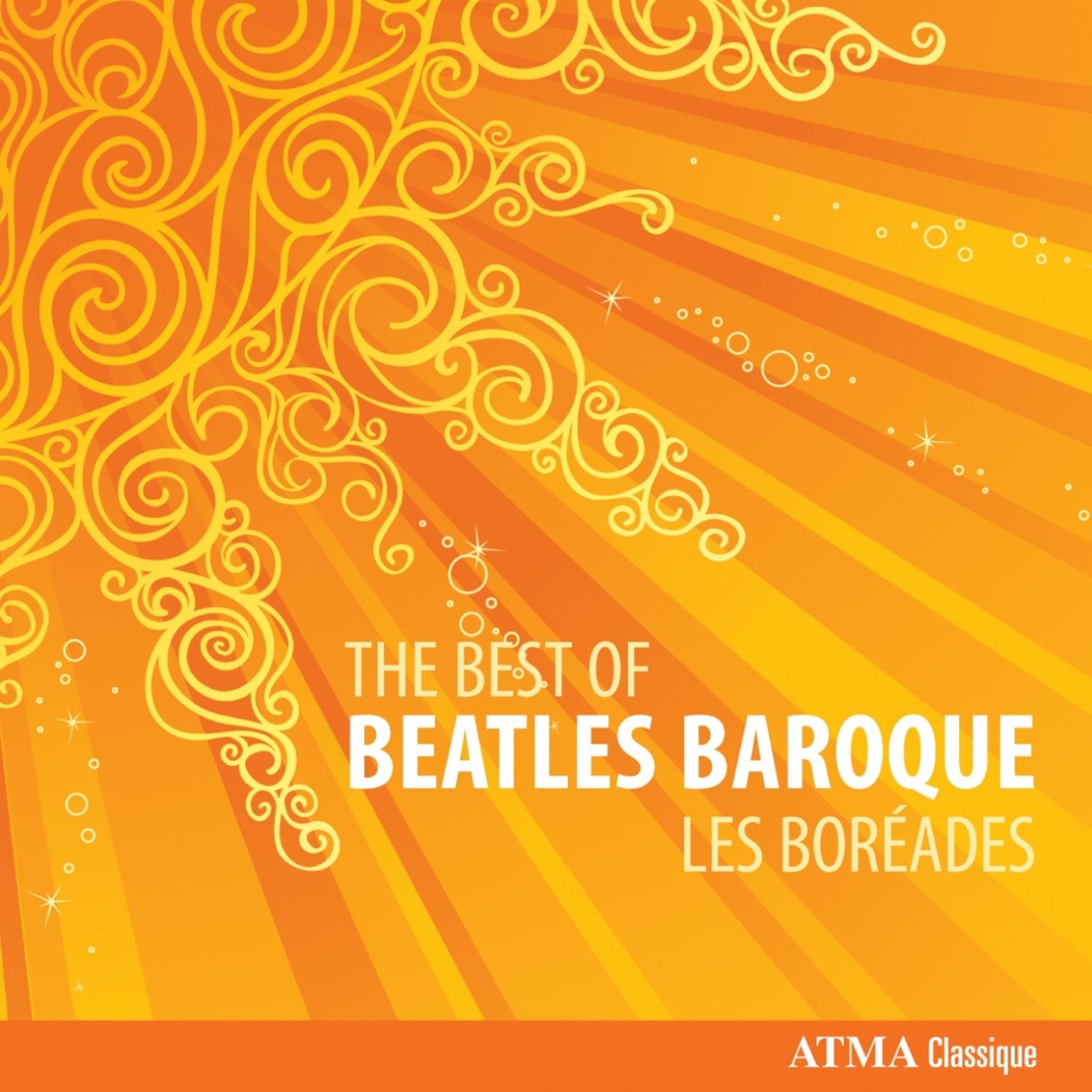 The Best of BEATLES baroques by Eric Milnes & Les Boreades de Montreal album cover