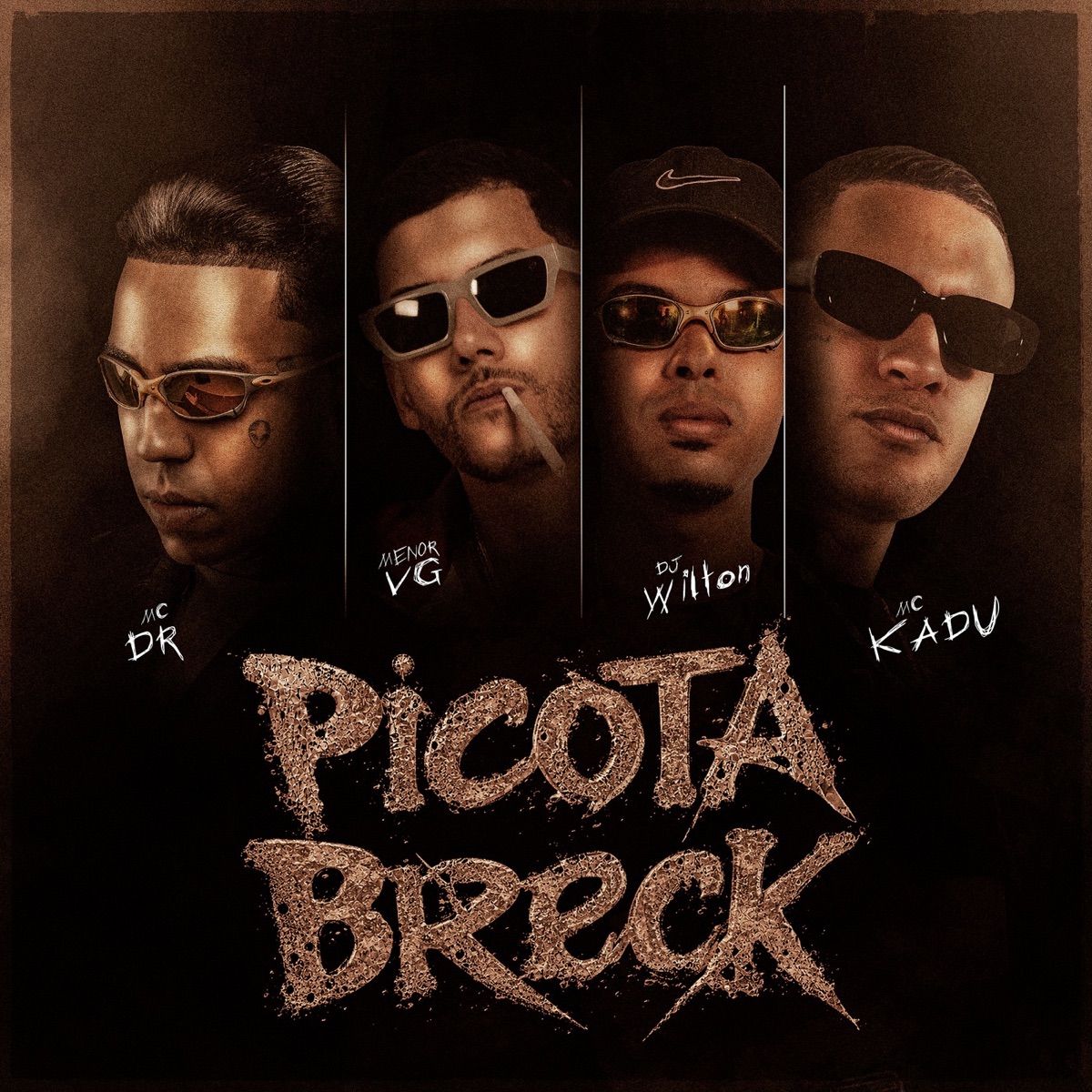 Picota Breck (feat. Mc Kadu & GUINO) - Single by DJ Wilton, MC Menor da VG & Mc DR album cover