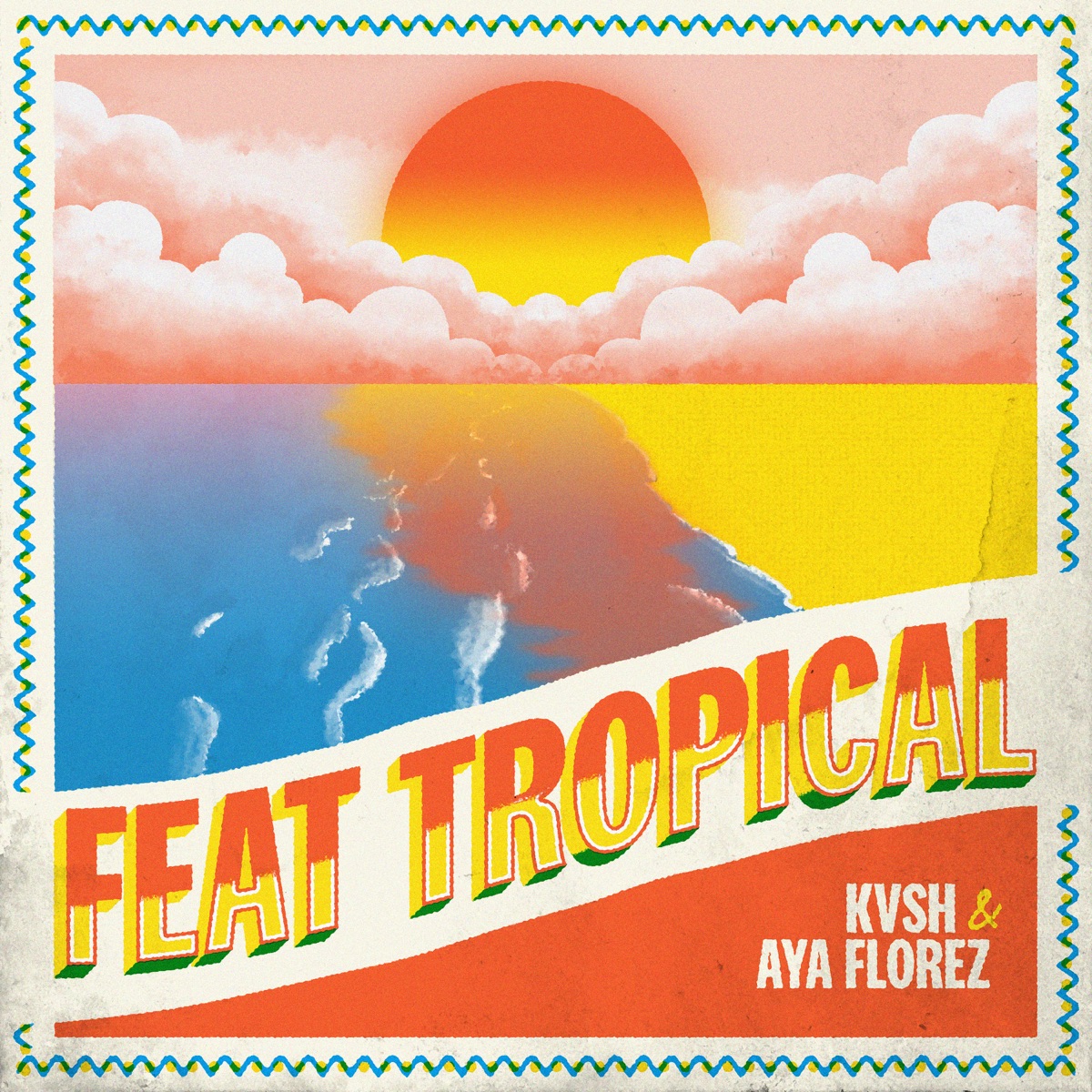 Feat Tropical - Single by Kvsh & Aya Florez album cover