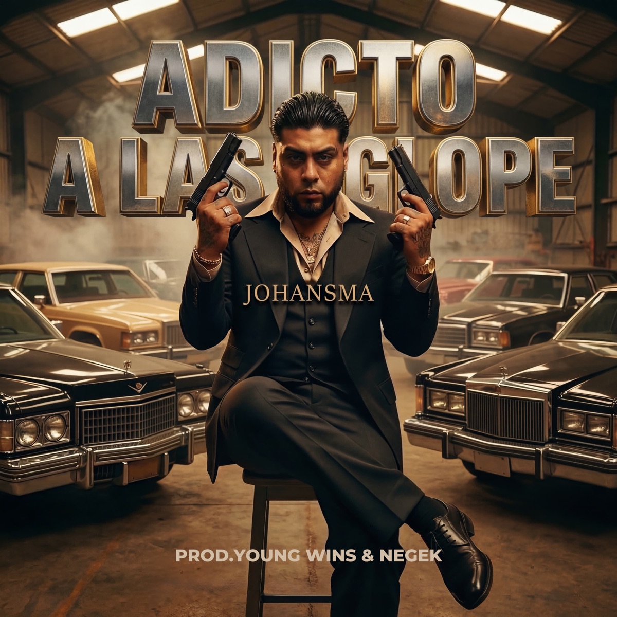 ADICTO A LAS GLOPE - Single by Johans Ma album cover