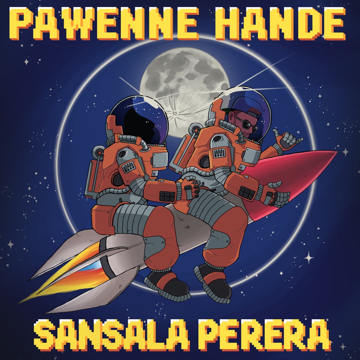 Pawenne Hande - Single by Sansala Perera & Neo Navy album cover