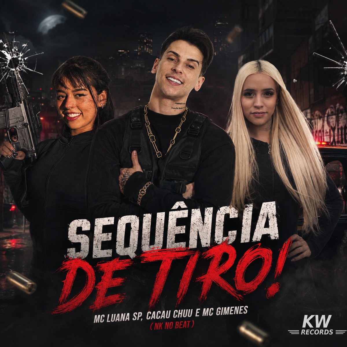 Sequência De Tiro - Single by MC Luana SP, Cacau Chuu, Mc Gimenes & Nk no Beat album cover