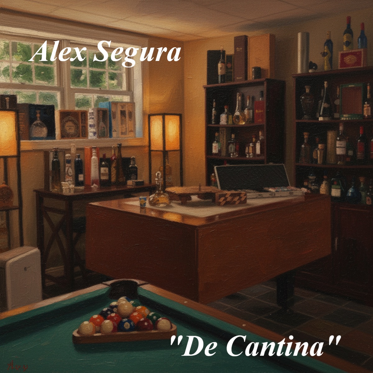“de Cantina” by Alex Segura album cover