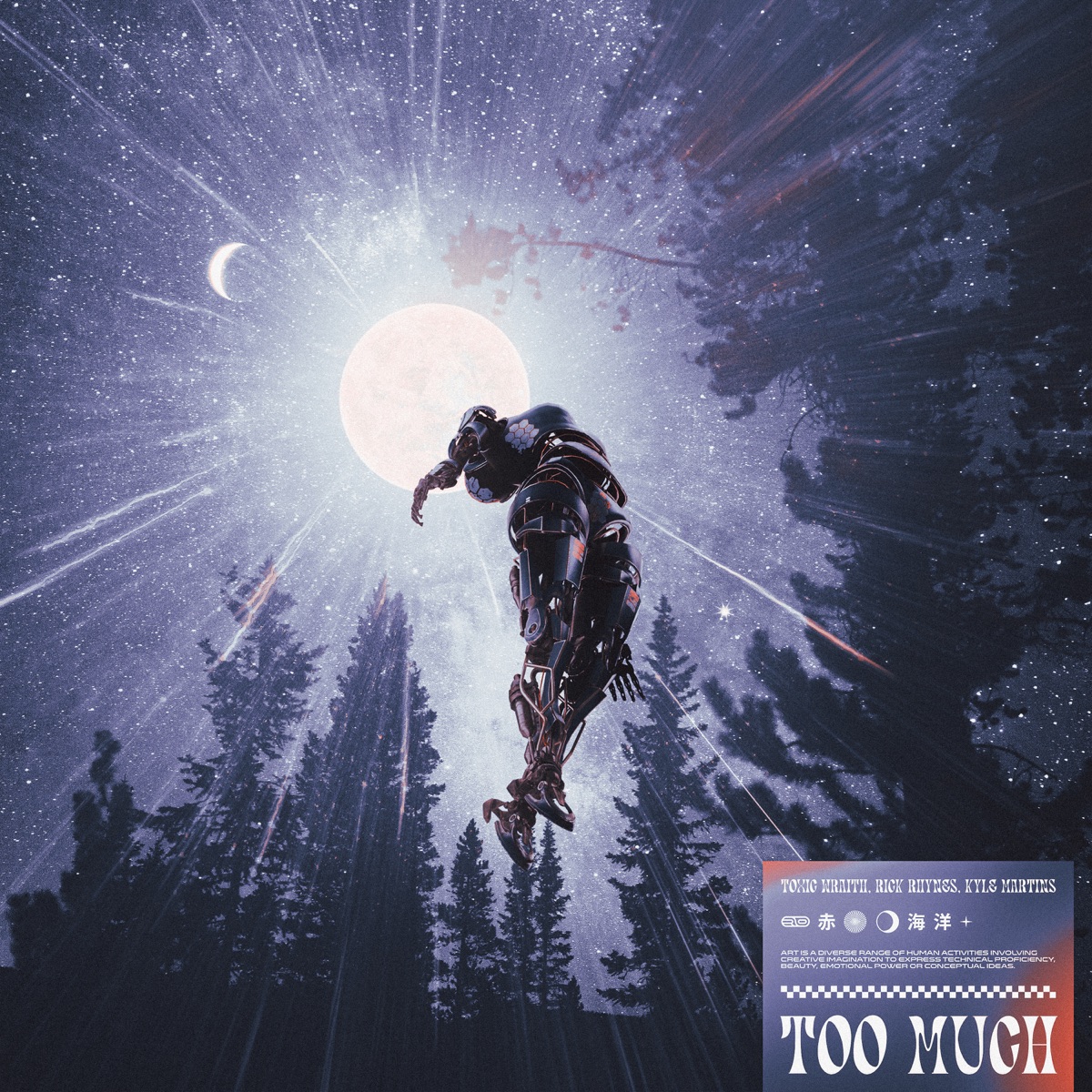 Too Much - Single by Toxic Wraith, Rick Rhynes & KYLE MARTINS album cover