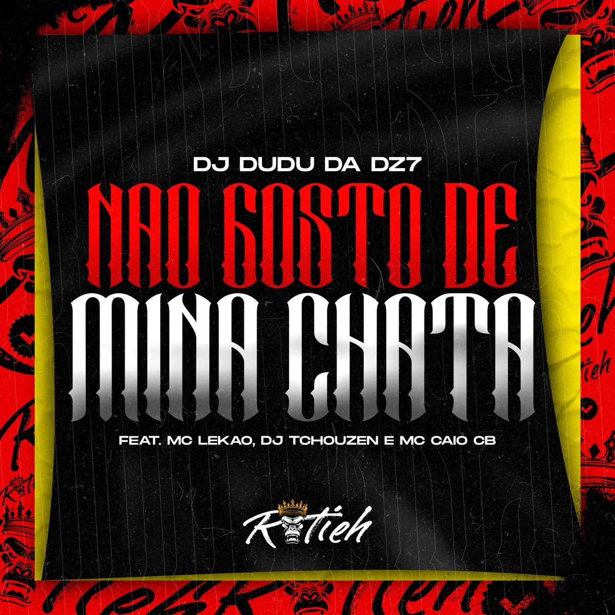 NÃO GOSTO DE MINA CHATA (feat. mc caio cb) - Single by DJ Dudu da Dz7, MC LEKÃO, Rotieh Produções & Dj Tchouzen album cover