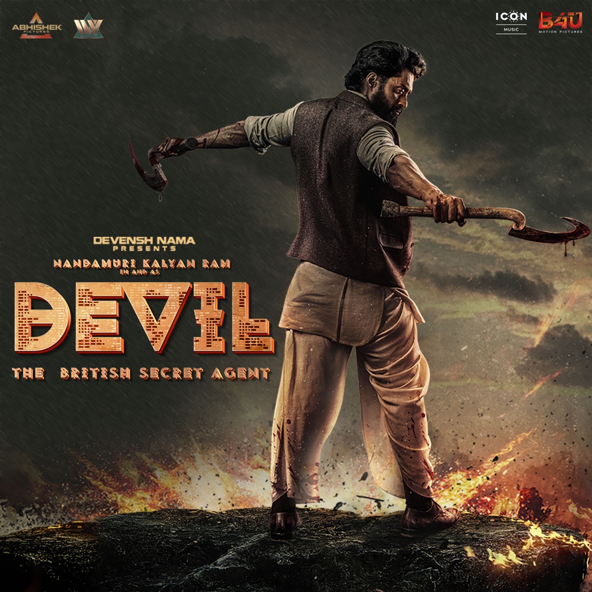 Devil - The British Secret Agent (Original Motion Picture Soundtrack) by Harshavardhan Rameshwar, Satya. R. V, Sri Harsha Emani & Sameera Bharadwaj album cover